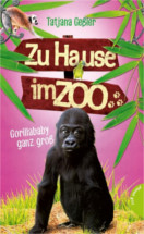 Zu Hause im Zoo-Gorillababy ganz groß 